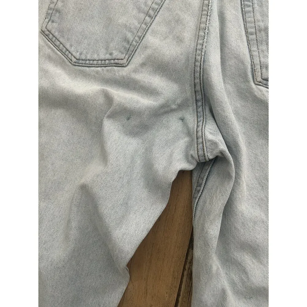 Vintage Guess Jeans W32 L32 Denim 90s Button Zip Relaxed Made USA